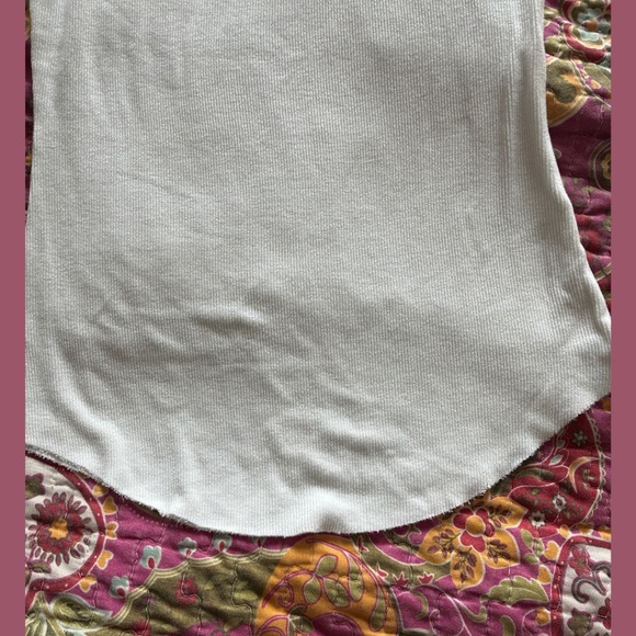 Lulus Off White Ribbed Tank Top - Picture 7 of 7